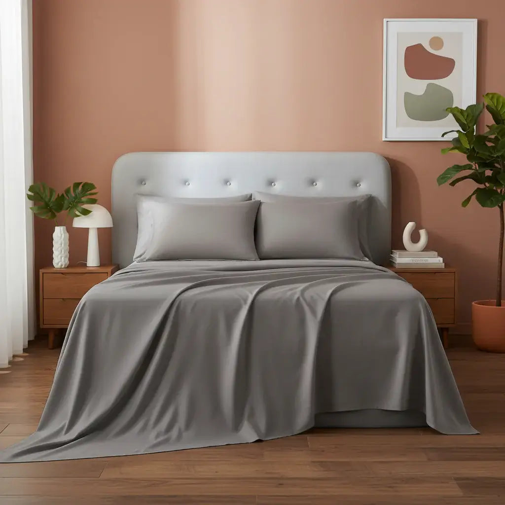 Microfiber Comforter Set with Sheets Pillowcases & Pillow Shams