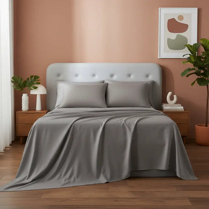 Microfiber Comforter Set with Sheets Pillowcases & Pillow Shams