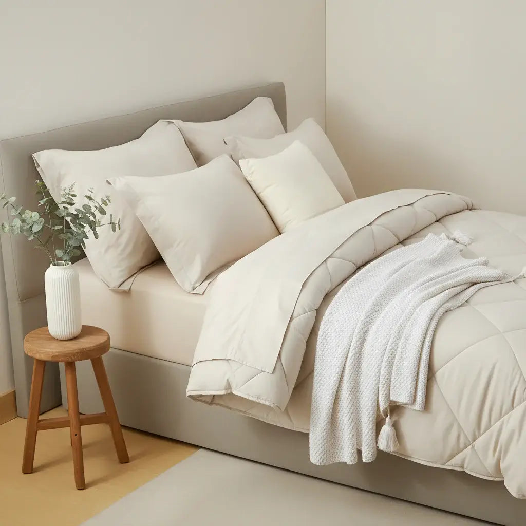 Microfiber Comforter Set with Sheets Pillowcases & Pillow Shams