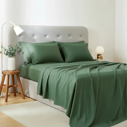 Microfiber Comforter Set with Sheets Pillowcases & Pillow Shams