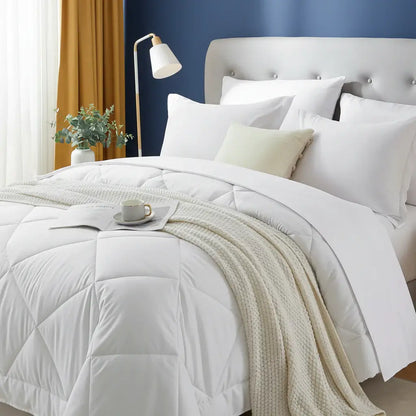 Microfiber Comforter Set with Sheets Pillowcases & Pillow Shams